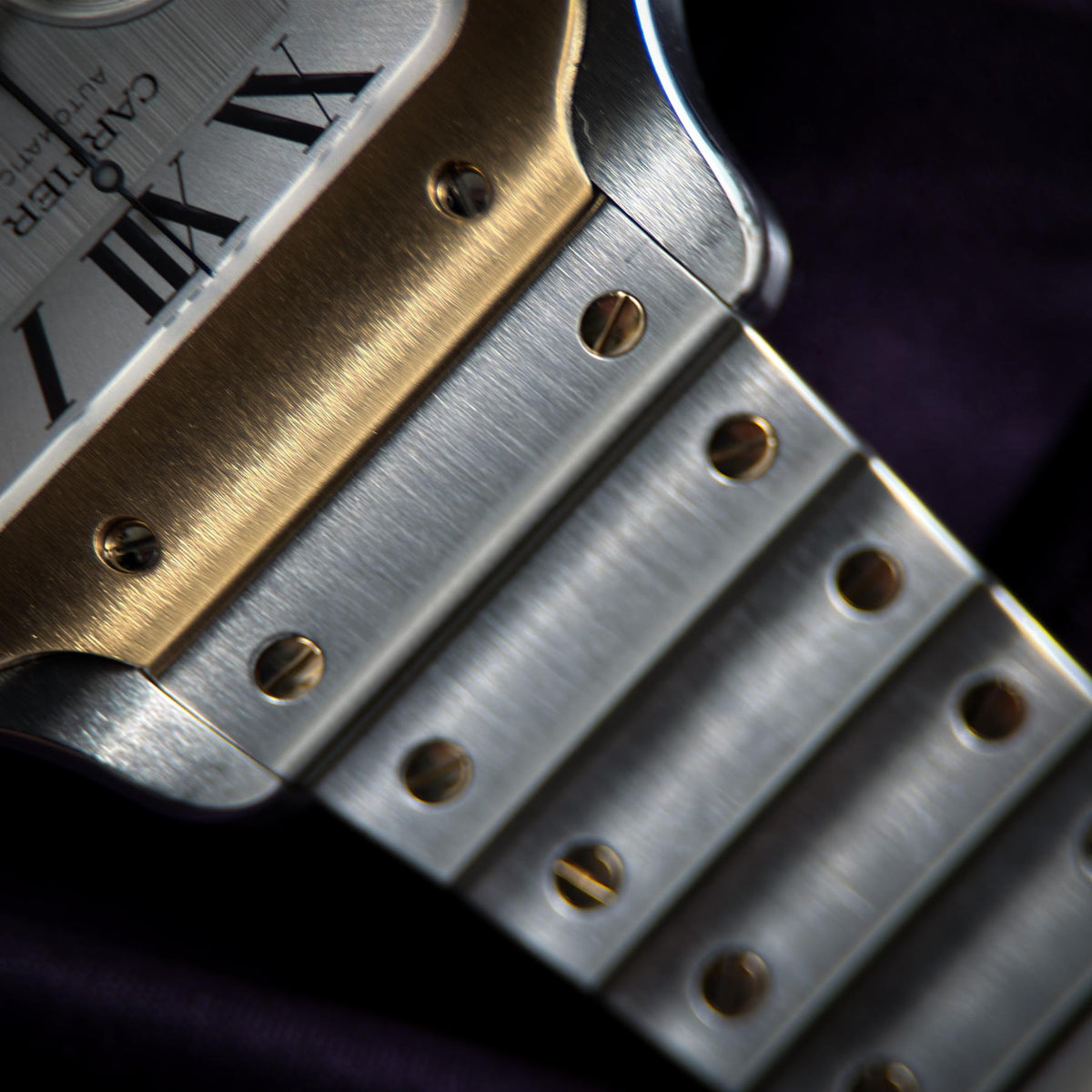 Cartier Santos De Cartier Chrono XL Two Tone