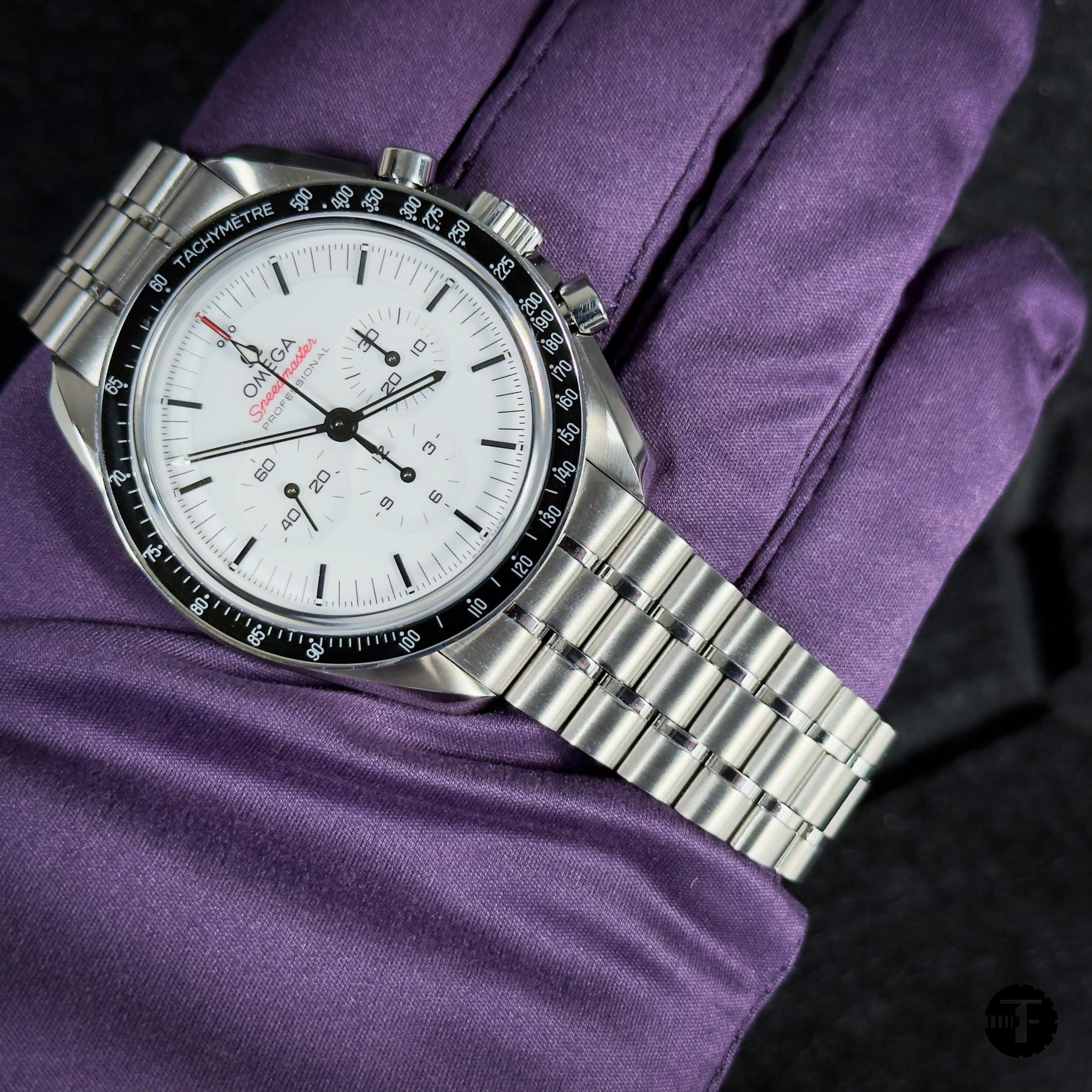 2025 Omega Speedmaster Moonwatch Professional White Dial