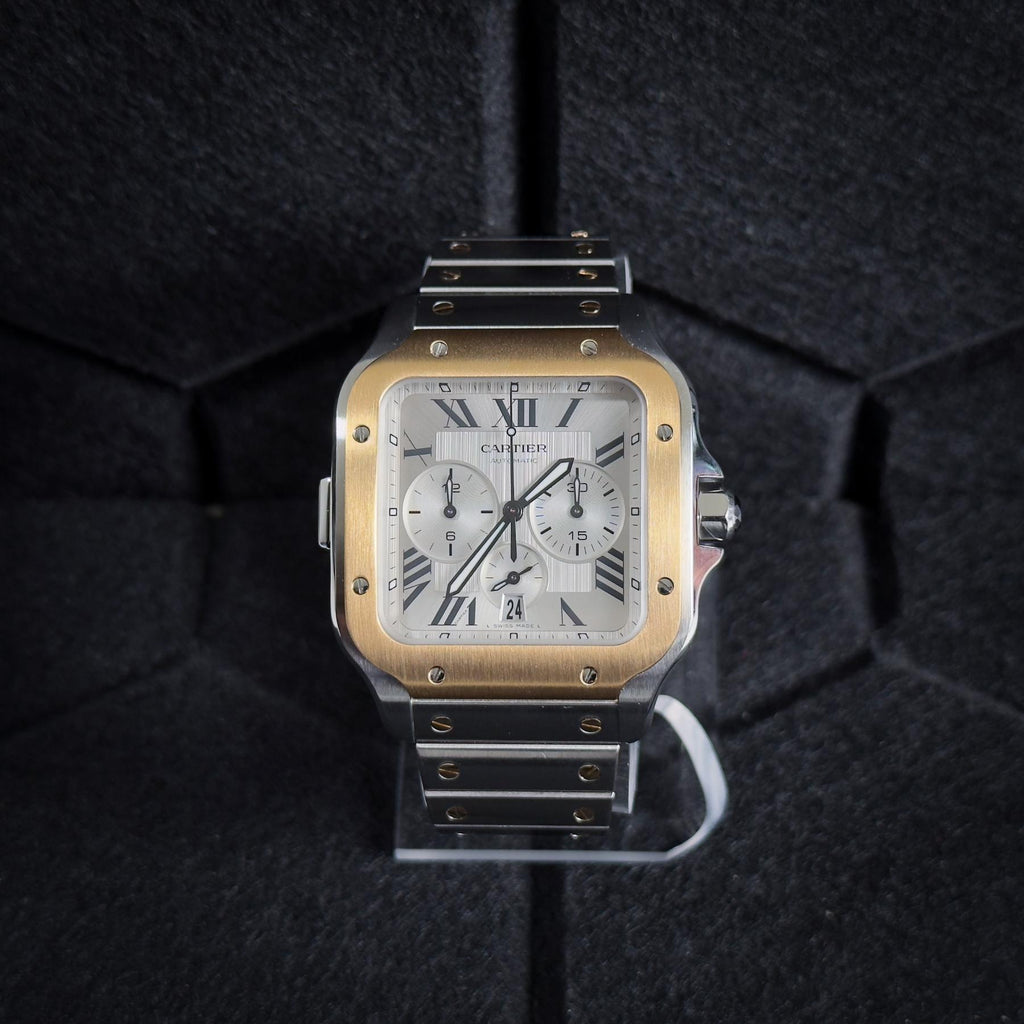 Cartier Santos De Cartier Chrono XL Two Tone