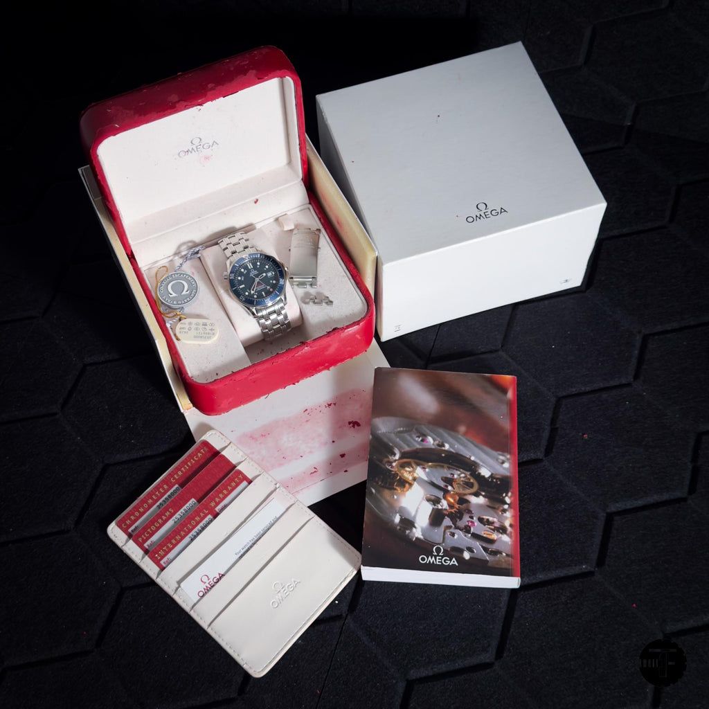 Omega Seamaster 300m Gmt Full Set