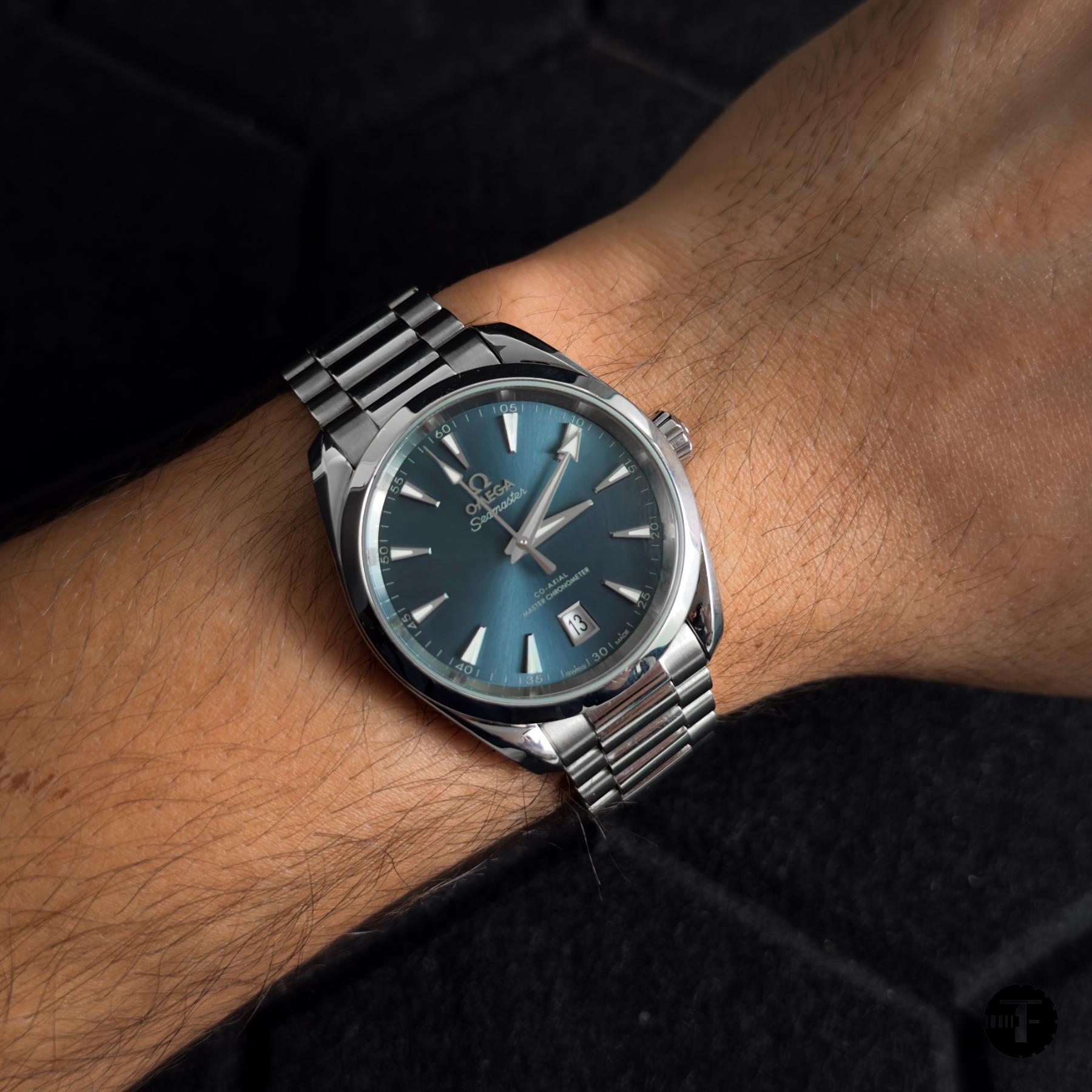 2023 Blue Shades Omega Seamaster Aqua Terra 150M 38mm