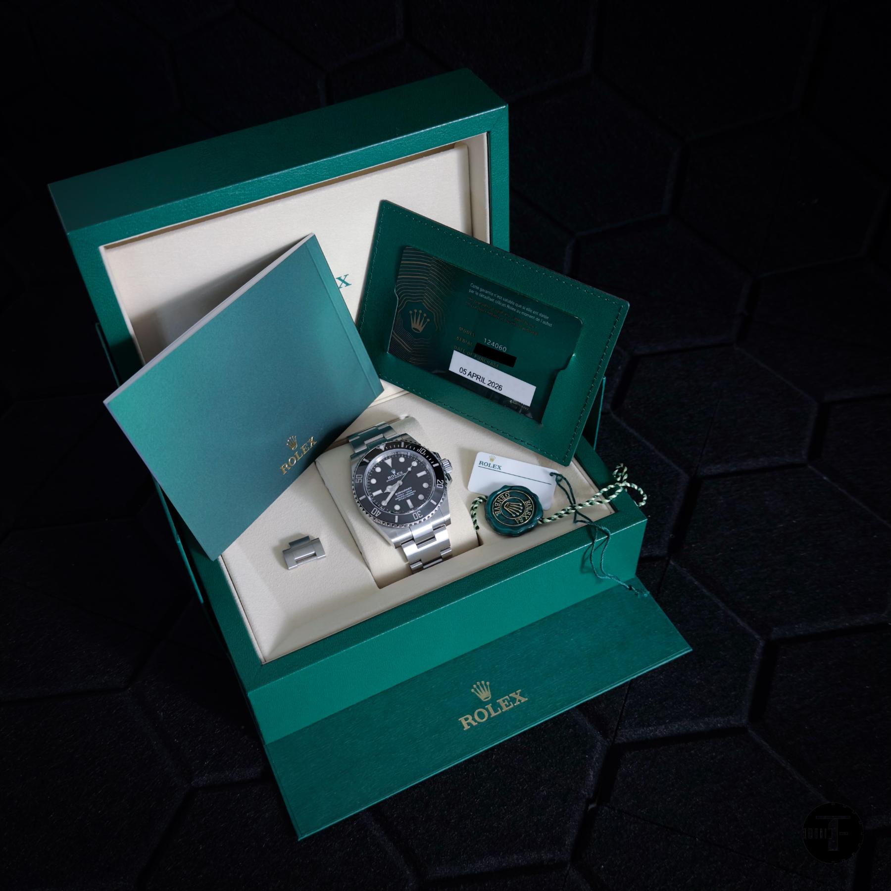 2026 Rolex Submariner No Date 124060
