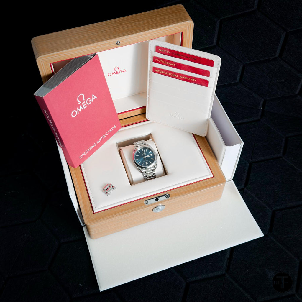 2023 Blue Shades Omega Seamaster Aqua Terra 150M 38mm