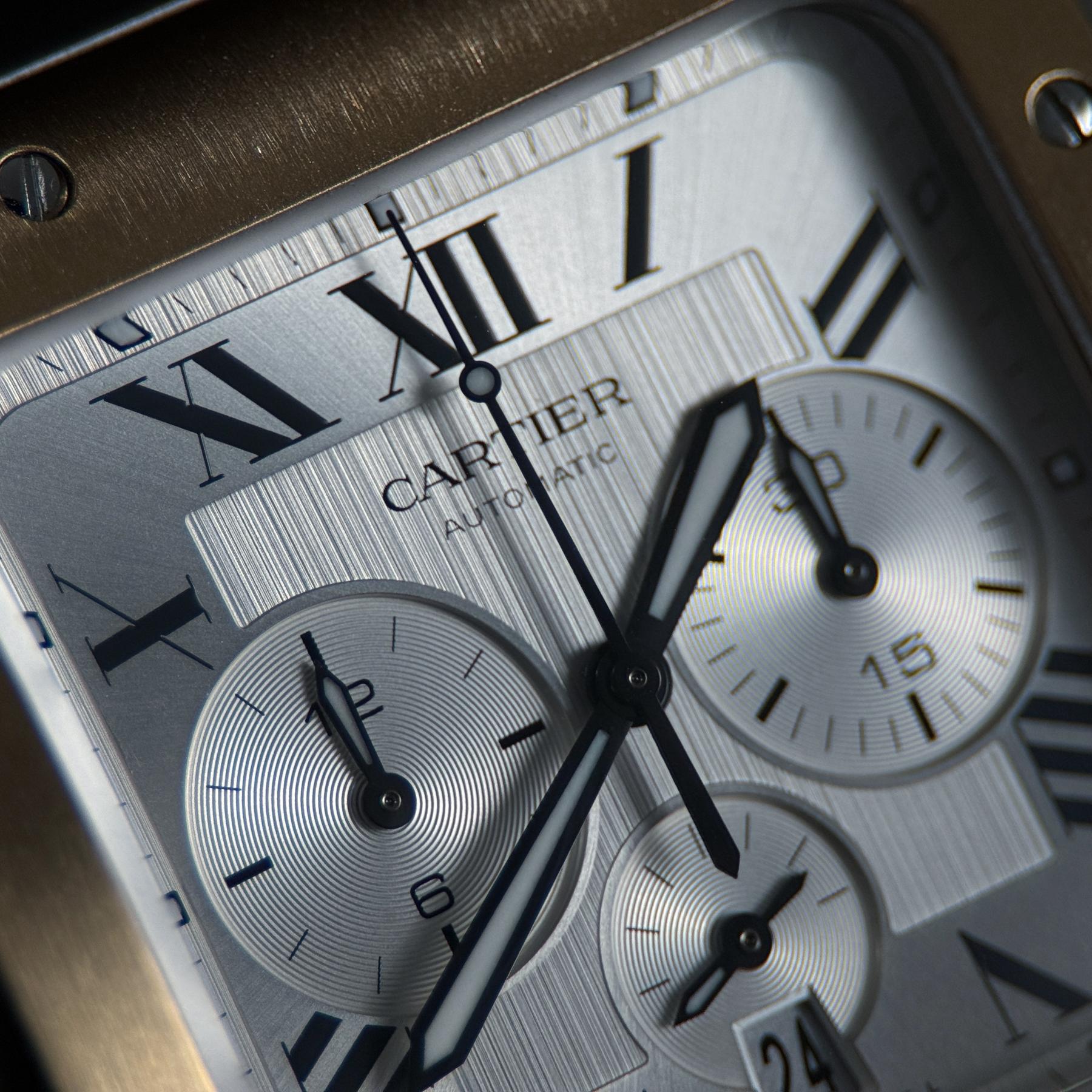 Cartier Santos De Cartier Chrono XL Two Tone